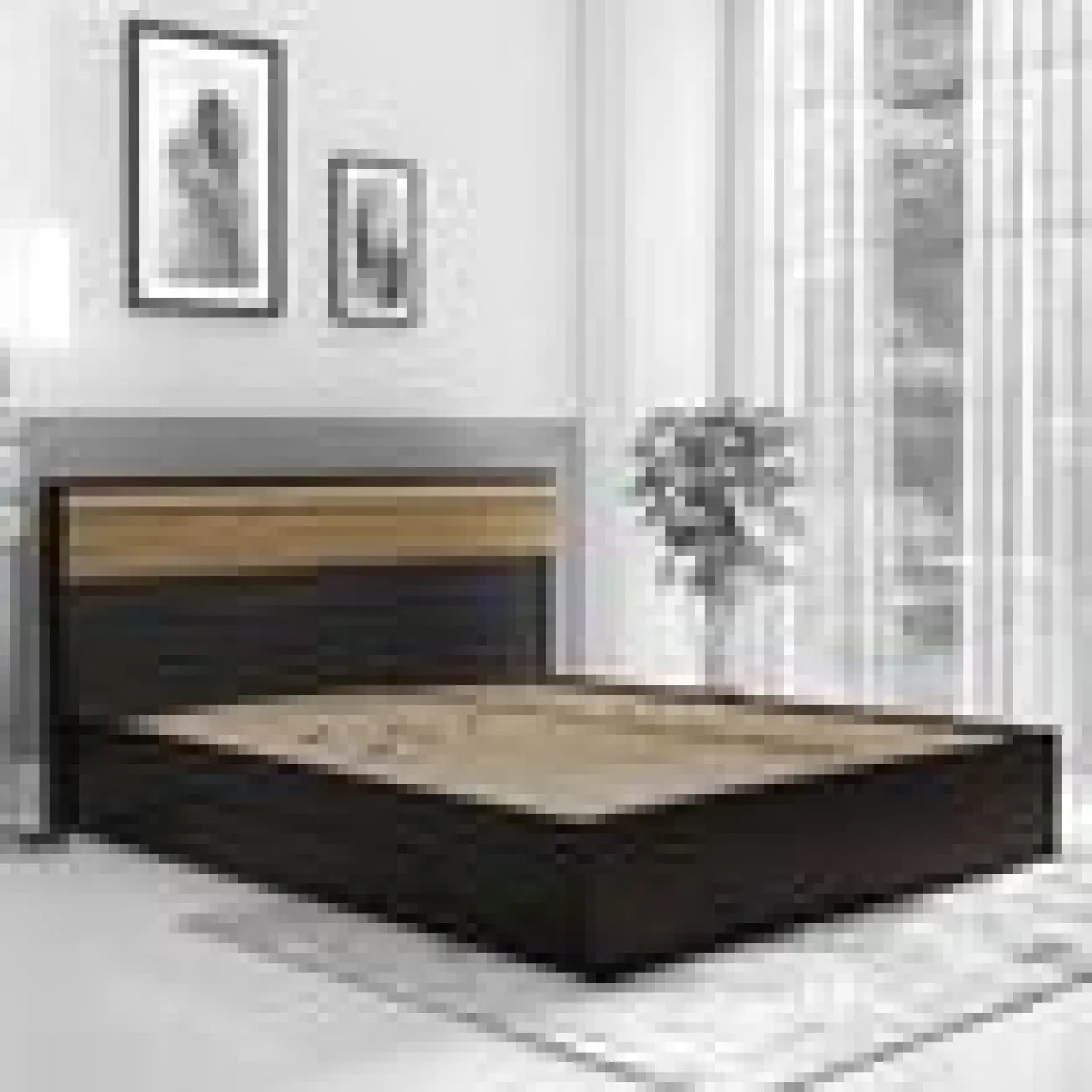 2er Set Lattenrost 100 x 200 cm für Partner "MULTIRA" 7-Zonen starr 28 Leisten Härtegrad verstellbar