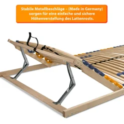 2er Set Lattenrost 90 x 200 cm für Partner 