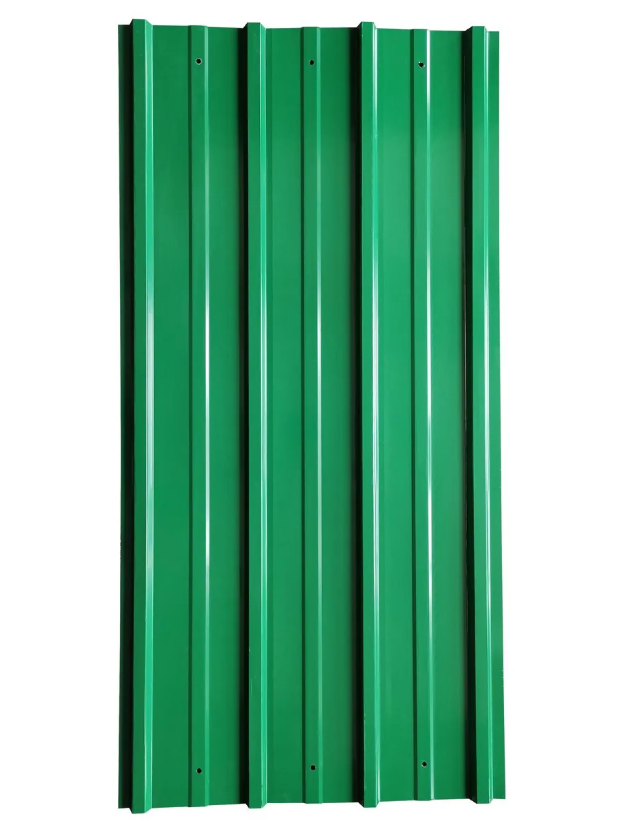 12er Set Profil-/Trapezblech, ca. 117 cm x 57 cm - Grün