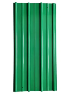 12er Set Profil-/Trapezblech - ca. 117 cm x 57 cm - Grün