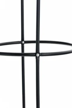 6er Set Rosensäule Romantika, schwarz