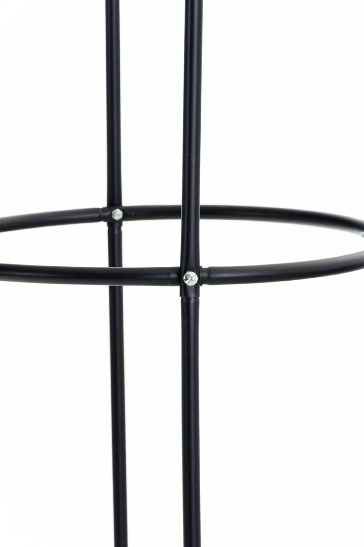 6er Set Rosensäule Romantika, schwarz