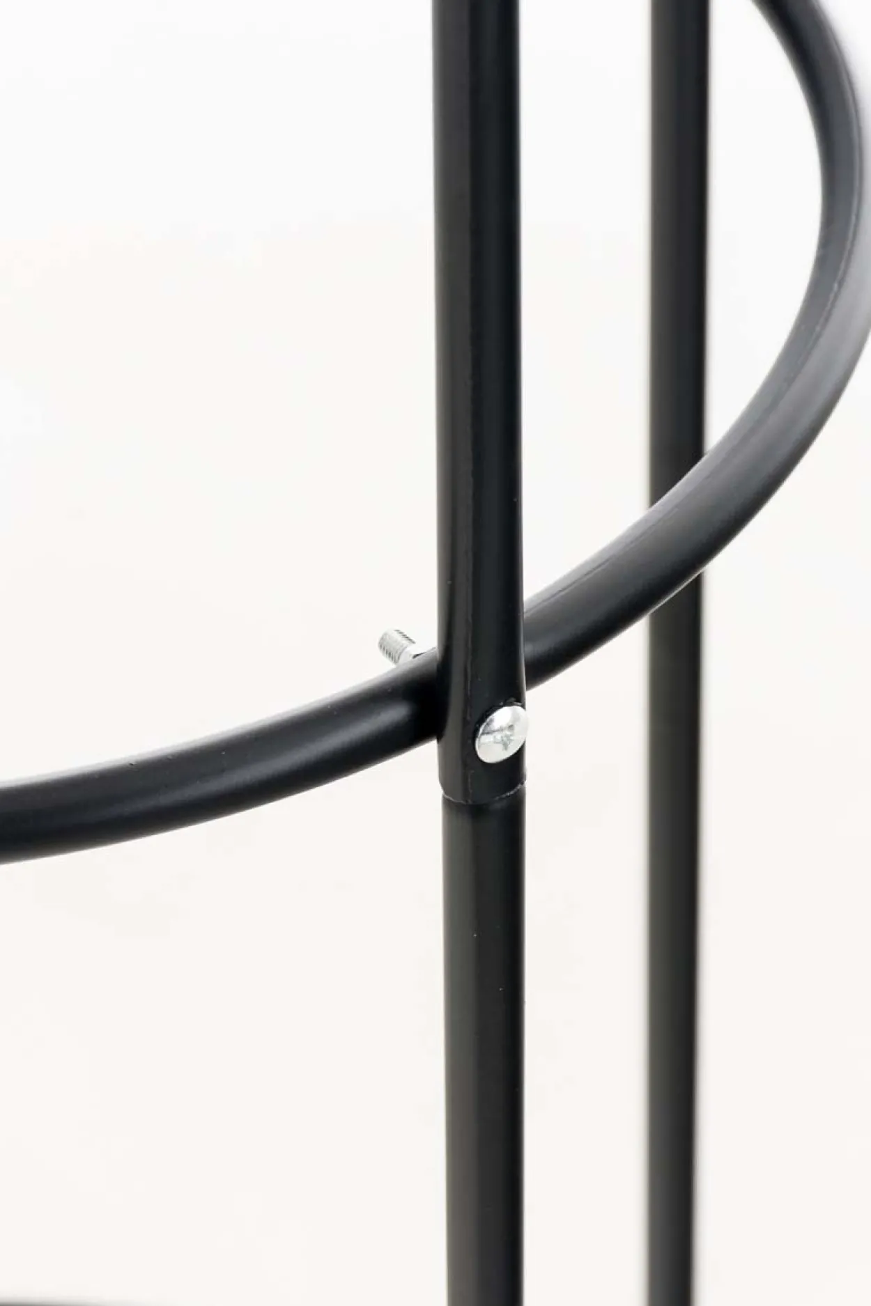 6er Set Rosensäule Romantika, schwarz