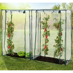 2er-Set Tomatengewächshäuser, ca.150 x 100 x 50 cm