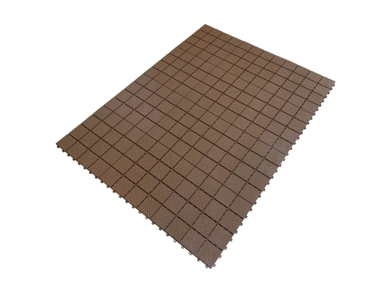 14er-Set Universal-Bodenplatten aus Kunststoff, ca. 40 x 40 x 2 cm