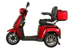 E-Seniorenmobil Aktiv Mobil E-Rider 1000 mit Top Case rot - 25 km/h