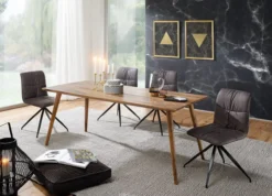 Esszimmertisch REPA Massivholz 160 x 80 x 76 cm