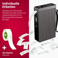 Etikettendrucker OLYMPIA P22 schwarz