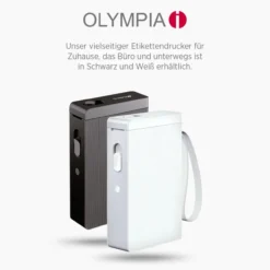 Etikettendrucker OLYMPIA P22 schwarz