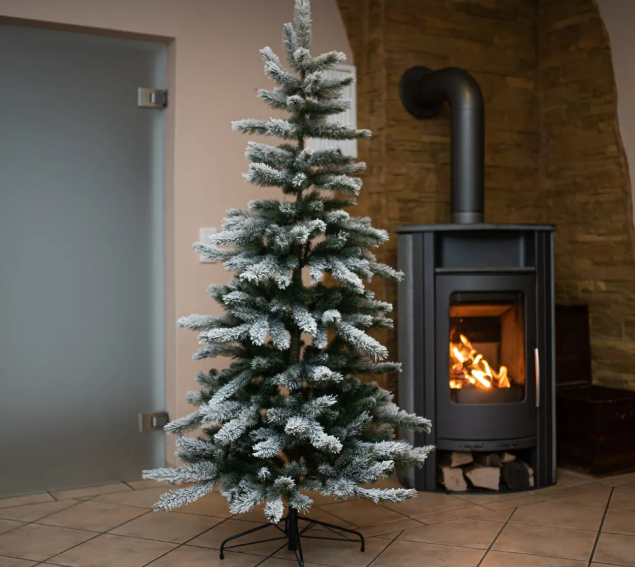 Evergreen Weihnachtsbaum Cedar Frost Kiefer 210cm