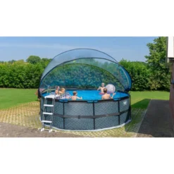 EXIT Poolabdeckung ECO ø450cm - universell