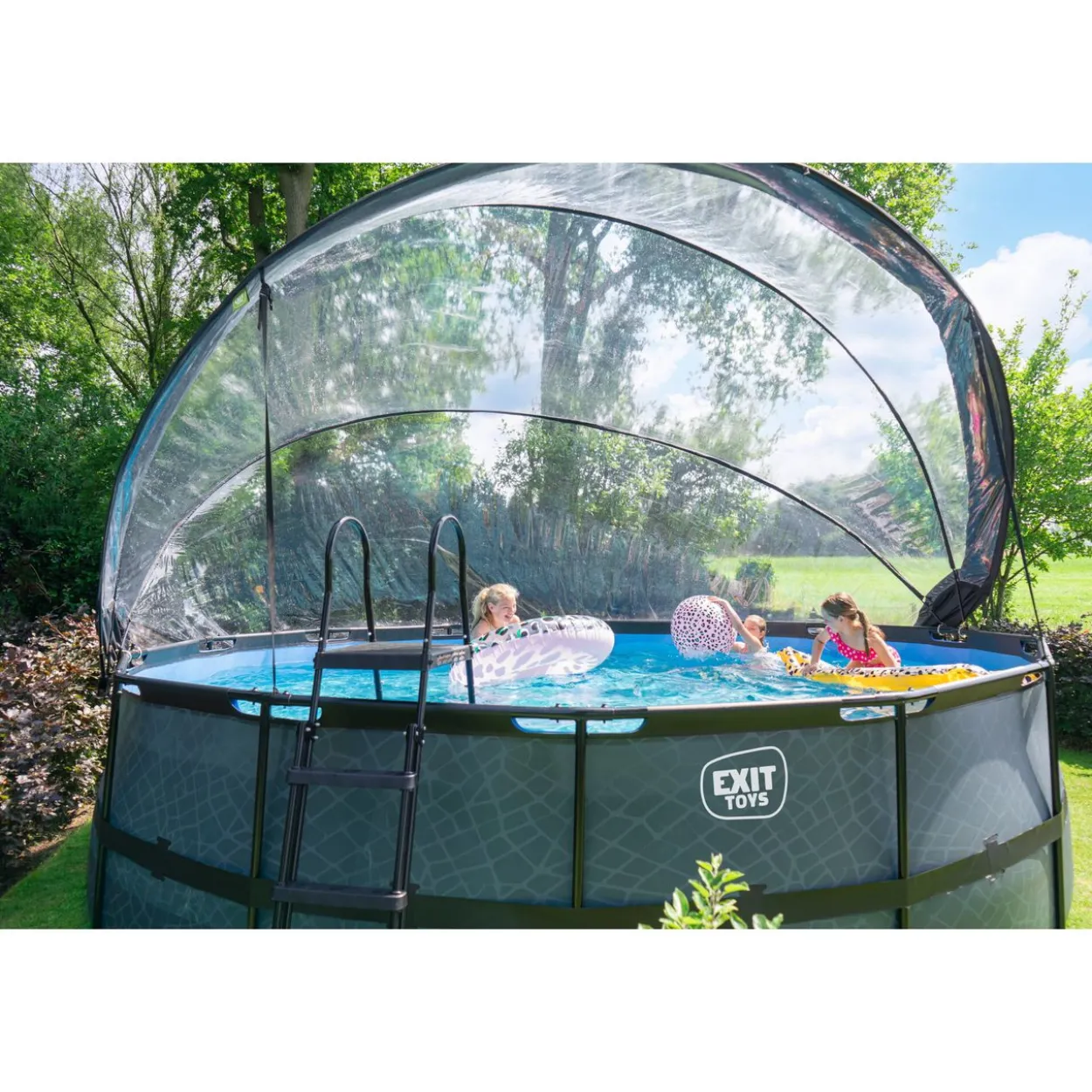 EXIT Poolabdeckung ECO ø488cm - universell