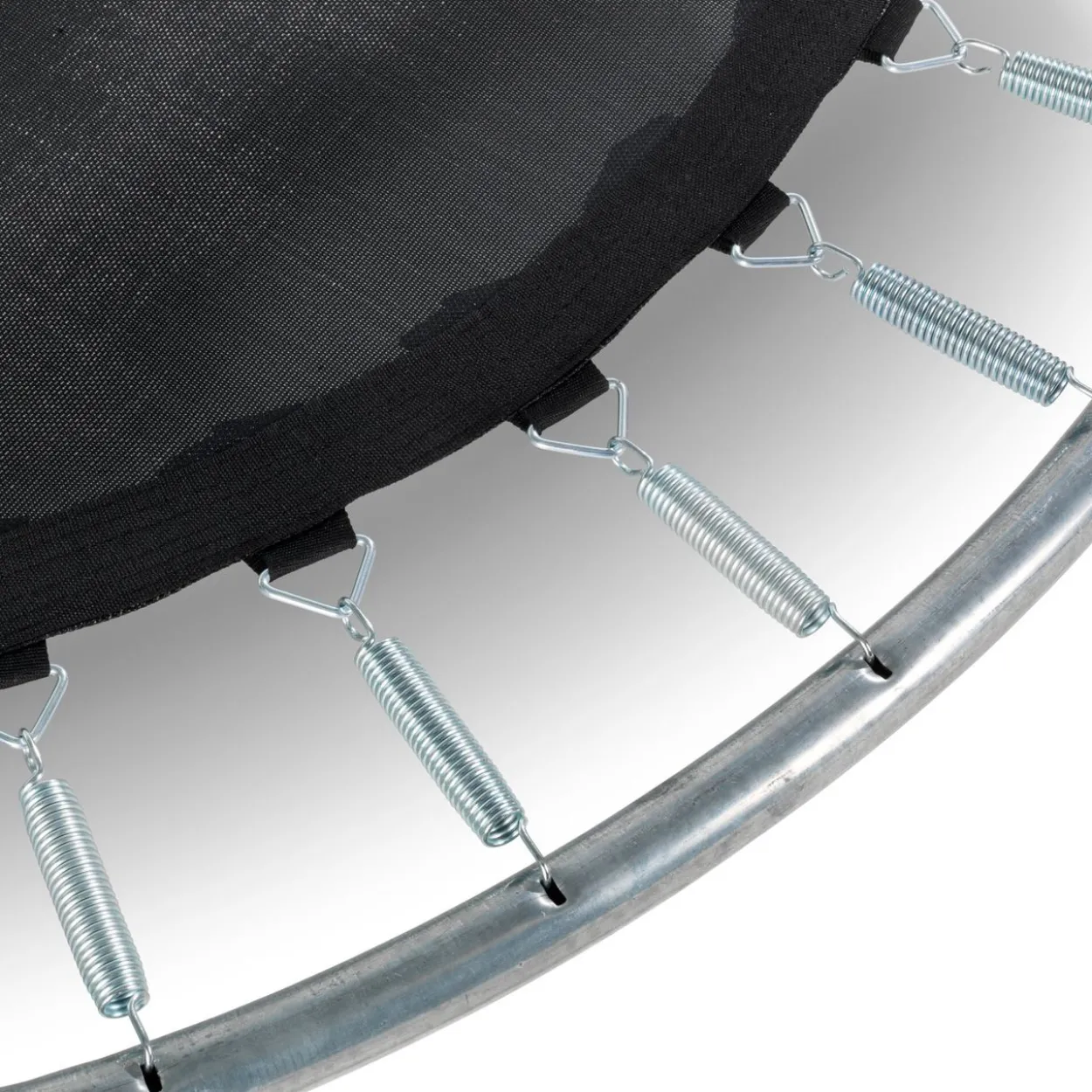 EXIT Silhouette sports Bodentrampolin ø244cm - schwarz