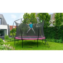 EXIT Silhouette Trampolin ø427cm - rosa