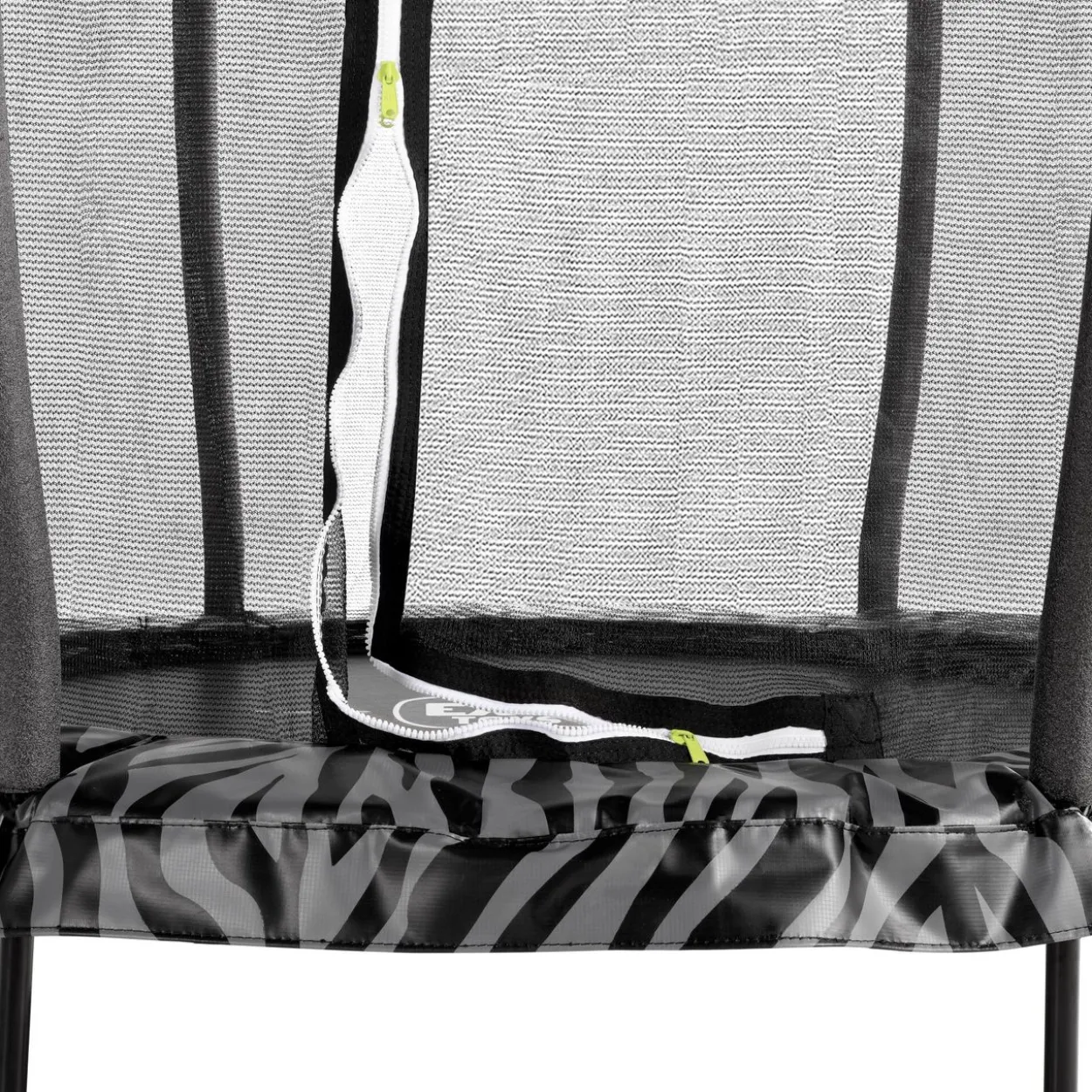 EXIT Tiggy junior Trampolin mit Sicherheitsnetz ø140cm - schwarz/grau