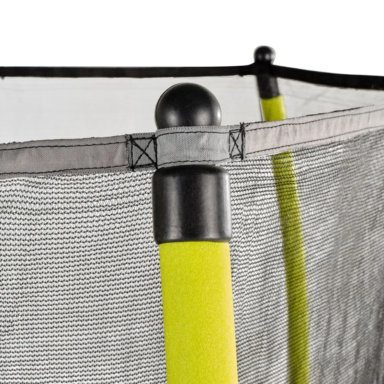 EXIT Tiggy junior Trampolin mit Sicherheitsnetz ø140cm - schwarz/grün