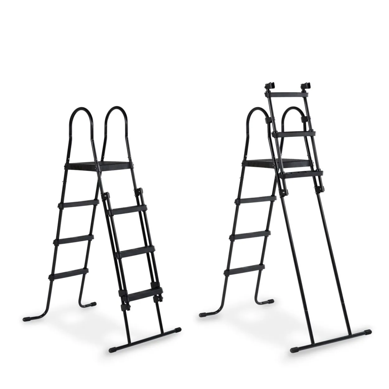 EXIT Wood Pool ø488x122cm mit Sandfilterpumpe und Abdeckung - Braun