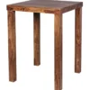 Exklusiver Massiver Bartisch 80 cm Tisch Sheesham