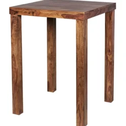 Exklusiver Massiver Bartisch 80 cm Tisch Sheesham