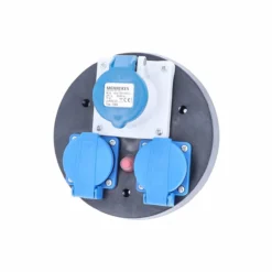 3-fach CEE Steckdoseneinsatz, 230 V 3-polig + 2 x 230 V, IP44, Thermoschutz