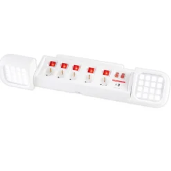 5-fach Profi-LED-Steckdosenleiste