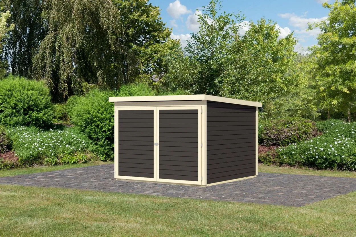 Fahrradgarage XXL Terragrau