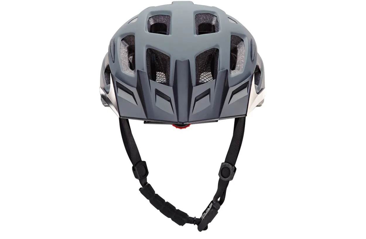 Fahrradhelm, 55-58 cm, grau