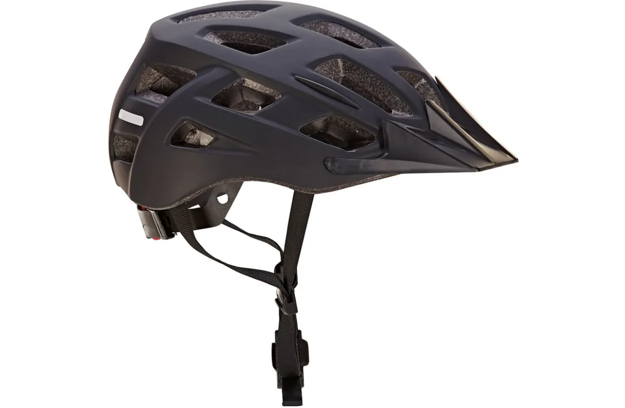 Fahrradhelm, 55-58 cm, schwarz