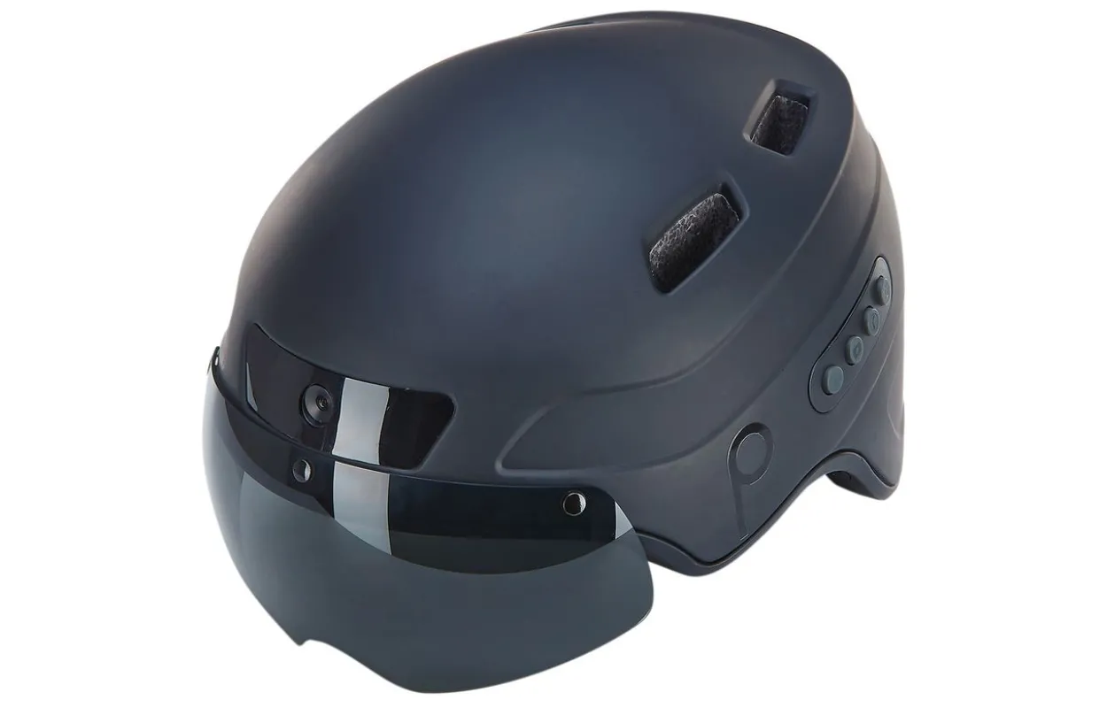 Fahrradhelm Smart Helm INMOLD, 54-58cm, schwarz
