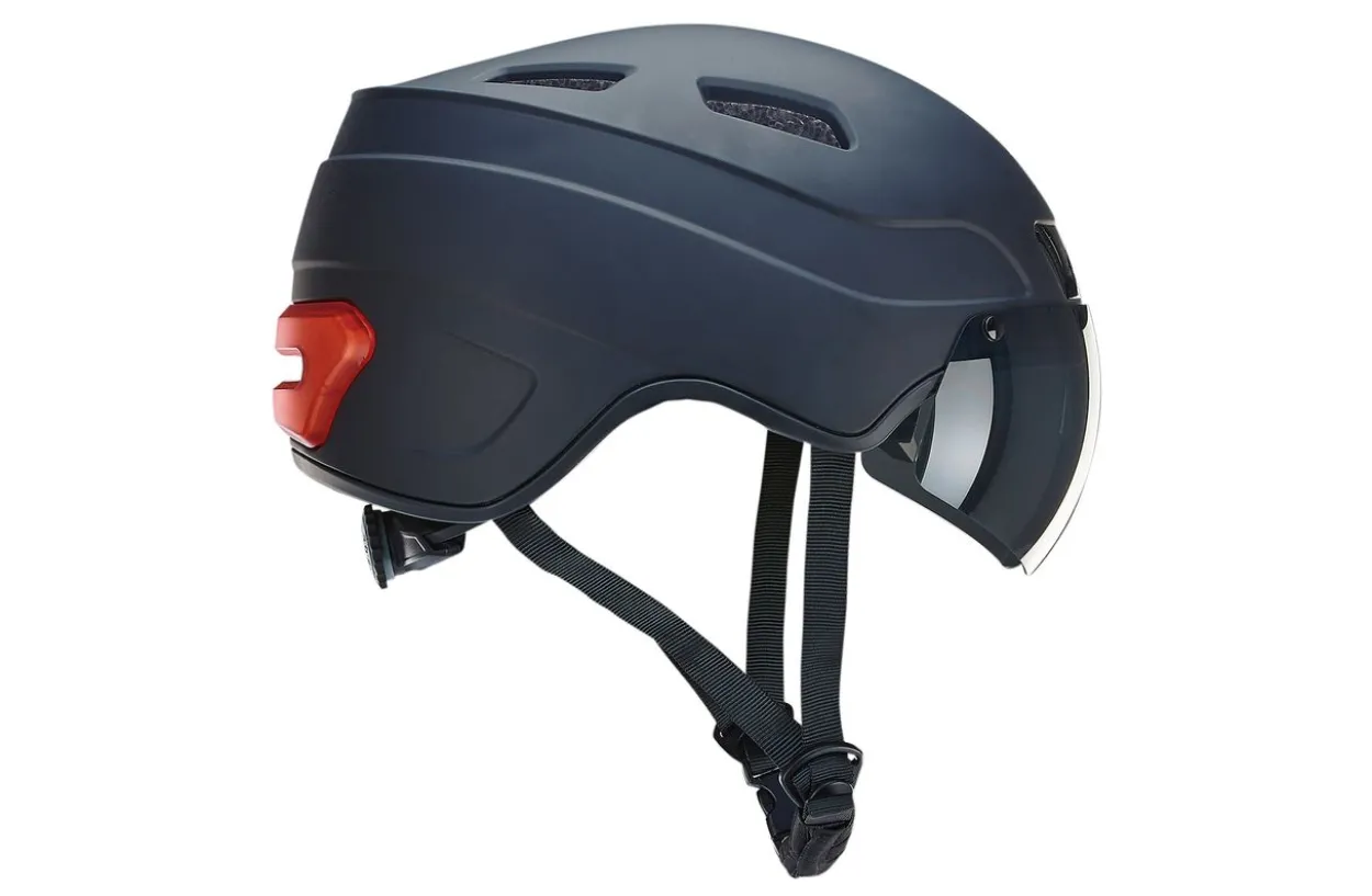 Fahrradhelm Smart Helm INMOLD, 54-58cm, schwarz