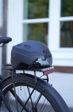 Fahrradhelm Smart Helm INMOLD, 54-58cm, schwarz