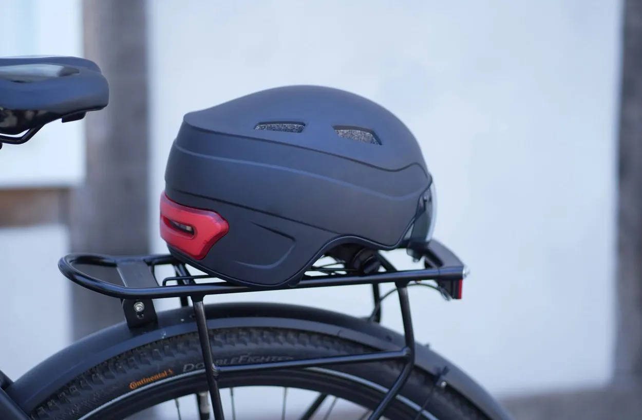 Fahrradhelm Smart Helm INMOLD, 58-61cm, schwarz