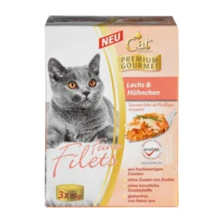 Feine Filets, Lachs & Hühnchen, 3 x 85 gr. - 6er Set