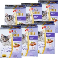 Feine Filets, Makrele mit Reis, 3 x 85 gr. - 6er Set