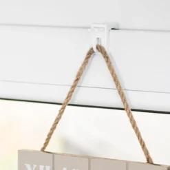 Fensterhaken für Dekoration, Klemmfix, ohne Bohren