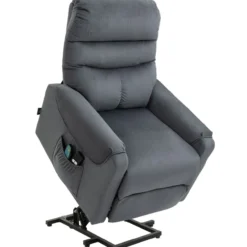 Fernsehsessel Metall Dunkelgrau 83 x 93 x 110 cm