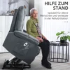 Fernsehsessel mit Aufstehhilfe Elektrisch Relaxsessel mit Massagefunktion