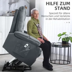 Fernsehsessel mit Aufstehhilfe Elektrisch Relaxsessel mit Massagefunktion