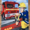 Feuerwehrmann Sam Fleecedecke Größe 130x160 cm