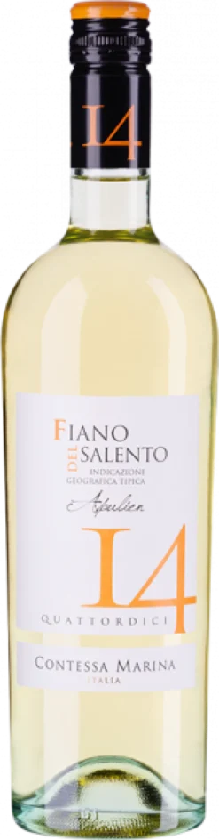 Fiano Salento IGT 14 Contessa Marina Italien trocken - 6er Karton