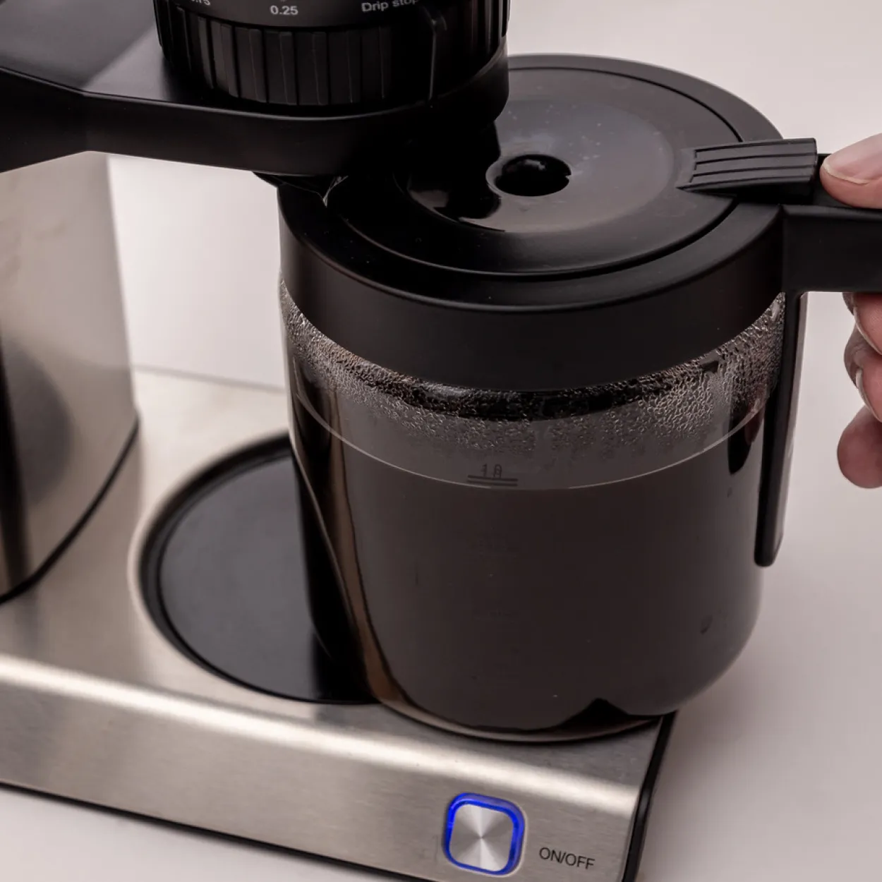 Filterkaffeemaschine Edelstahl