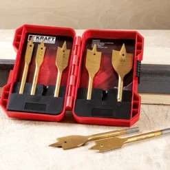 Flach-Bohrer-Set 7tlg.