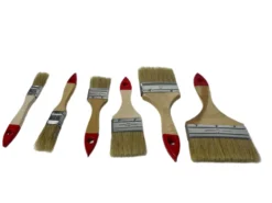 Flachpinsel 18 tlg Set Flachpinsel 20/25/38/50/75/100mm Lasurpinsel