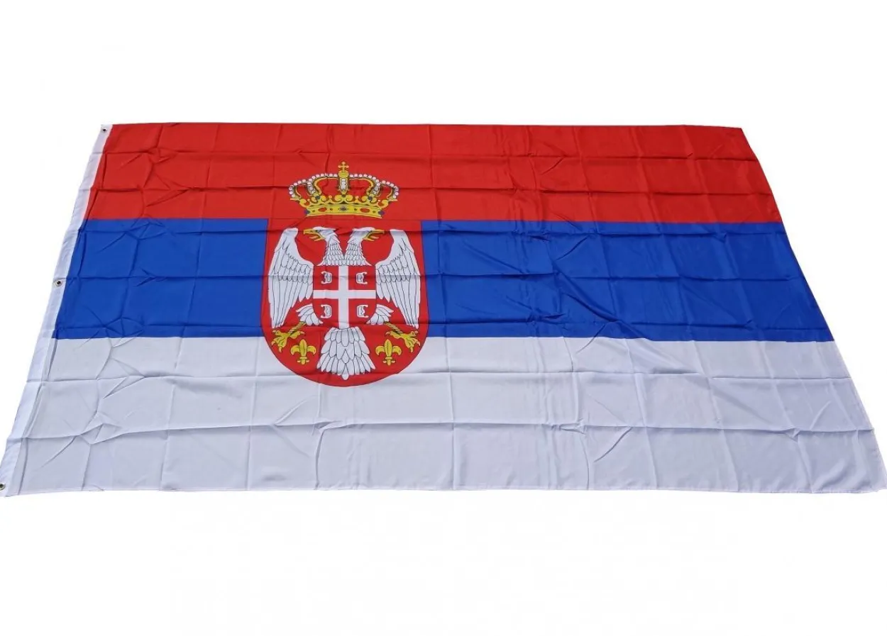Flagge Fahne Serbien 250 x 150 cm