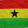 Flagge Ghana 90 x 150 cm
