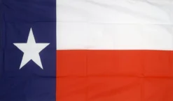 Flagge Texas 90 x 150 cm Fahne mit 2 Ösen 100g/m² Stoffgewicht