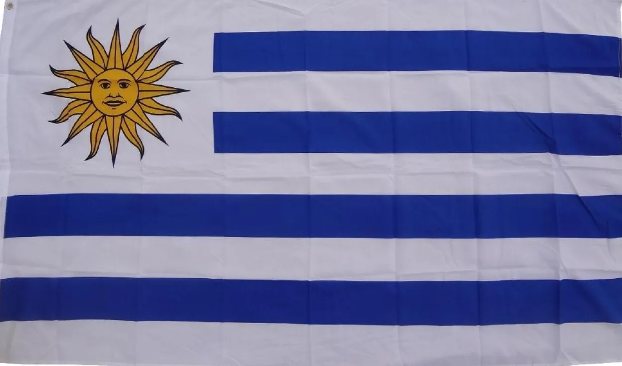 Flagge Uruguay 90 x 150 cm
