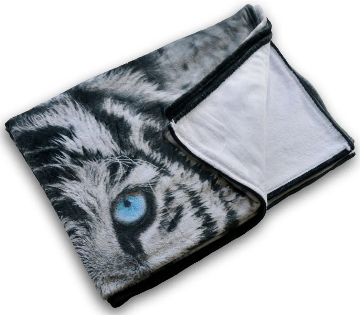 Flanell Wohndecke Tiger