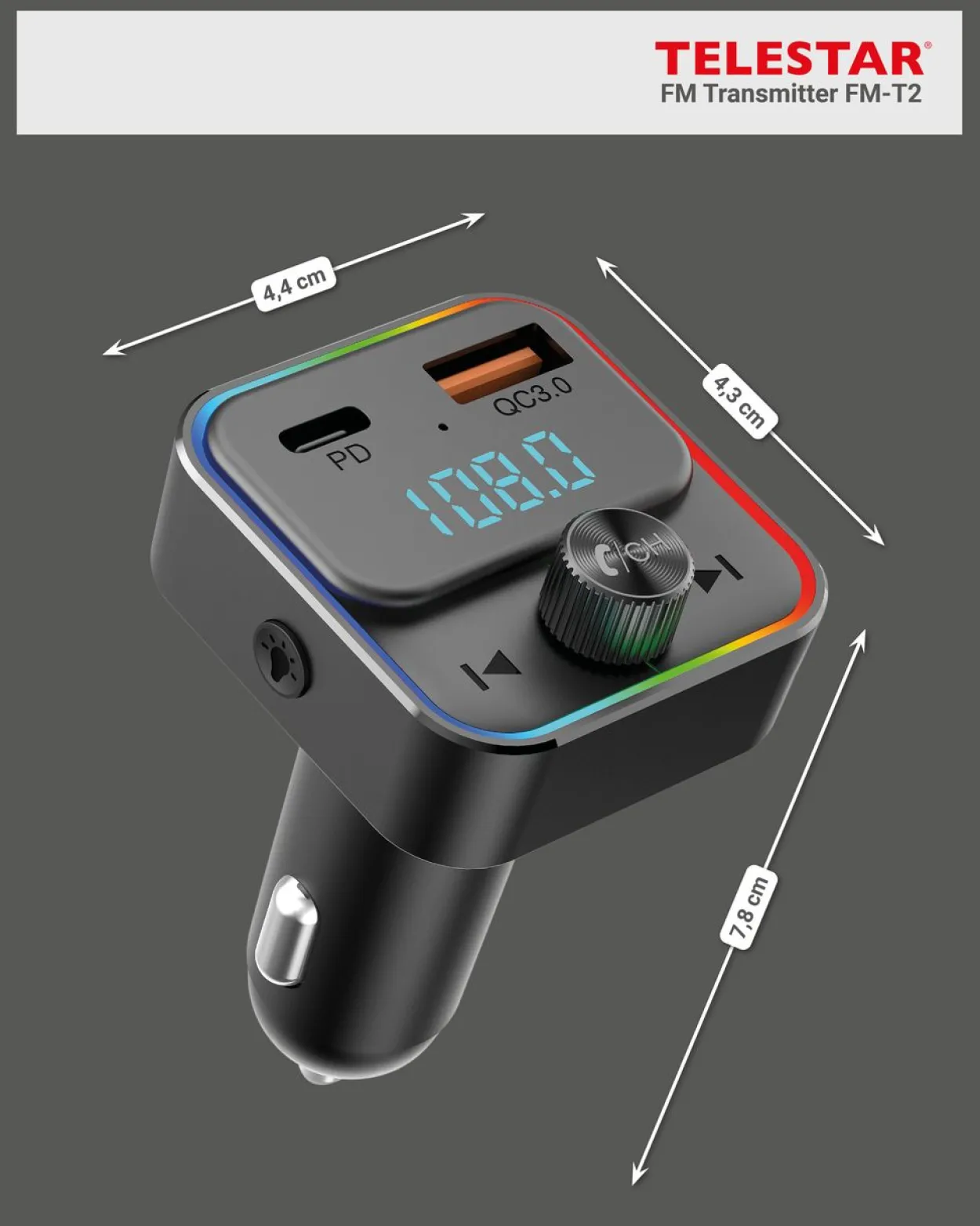FM-T2 – Bluetooth FM-Transmitter
