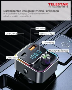 FM-T2 – Bluetooth FM-Transmitter